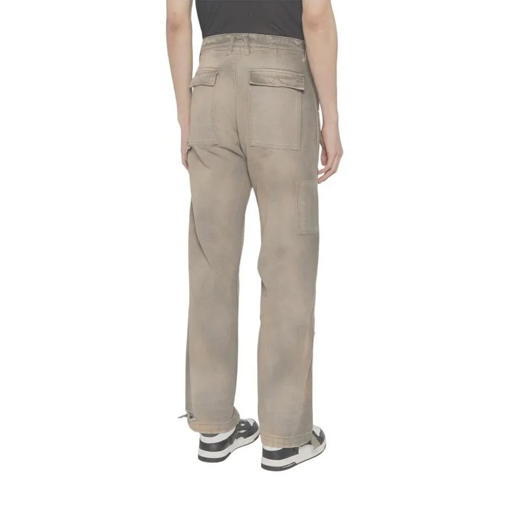 RHUDE Reza Double Knee Pants in Elephant Small New Mens Denim Jeans Trousers